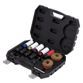 Draper AWNBNES-16 Wheel Nut Socket and Nut and Bolt Extractor Set, 1/2 inch  Sq. Dr., 6-Point (16 Piece) - Code: 31815 - Pack Qty 1
