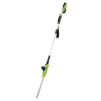 Draper DXG005 18V Pole Hedge Trimmer, 1 x 2.0Ah Battery, 1 x Charger - Code: 31865 - Pack Qty 1