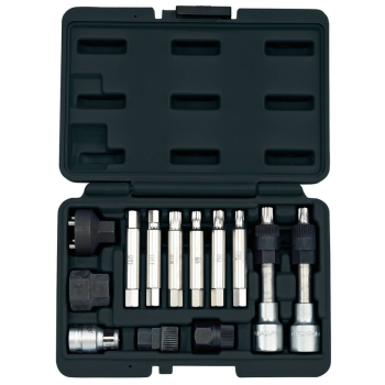 Draper AFWPS13 Draper Expert Alternator Pulley Tool Kit (13 Piece) - Code: 31913 - Pack Qty 1