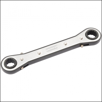 Draper 651 Ratcheting Ring Spanner, 15 x 17mm - Code: 31996 - Pack Qty 1
