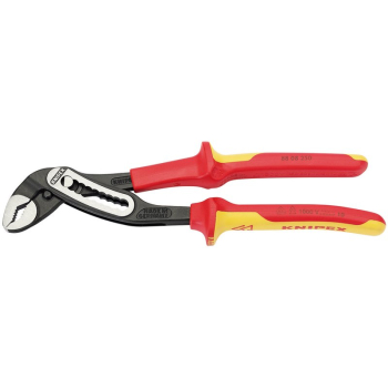 Draper 88 08 250 UKSBE KNIPEX Alligator® 88 08 250UKSBE VDE Fully Insulated Water Pump Pliers, 250mm - Code: 32013 - Pack Qty 1