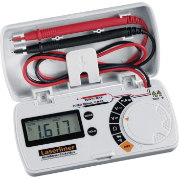 Draper 083.028E Laserliner 083.028E MultiMeter-PocketBox Multimeter - Code: 32076 - Pack Qty 1