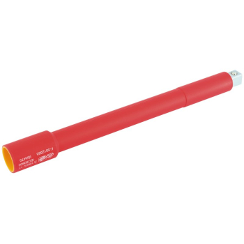 Draper H-EXT-VDE/B VDE Approved Fully Insulated Extension Bar, 1/2 inch  Sq. Dr., 250mm - Code: 32144 - Pack Qty 1