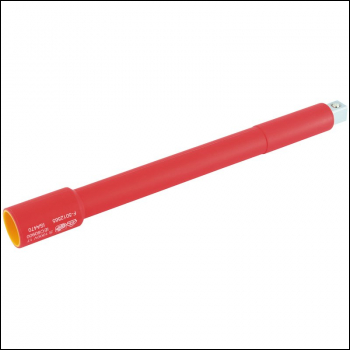 Draper H-EXT-VDE/B VDE Approved Fully Insulated Extension Bar, 1/2 inch  Sq. Dr., 250mm - Code: 32144 - Pack Qty 1