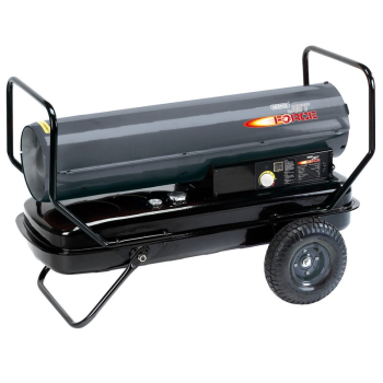 Draper DSH1750 Jet Force Diesel and Kerosene Space Heater, 175,000 BTU/51kW - Code: 32284 - Pack Qty 1