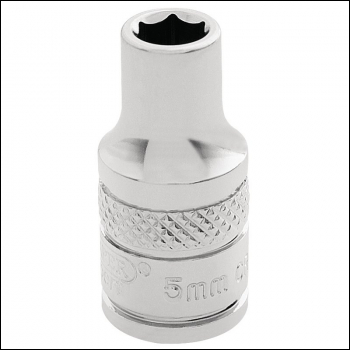 Draper B-MM/B Draper HI-TORQ® 6 Point Socket, 1/4 inch  Sq. Dr., 5.0mm - Code: 32427 - Pack Qty 1