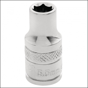 Draper B-MM/B Draper HI-TORQ® 6 Point Socket, 1/4 inch  Sq. Dr., 5.5mm - Code: 32449 - Pack Qty 1