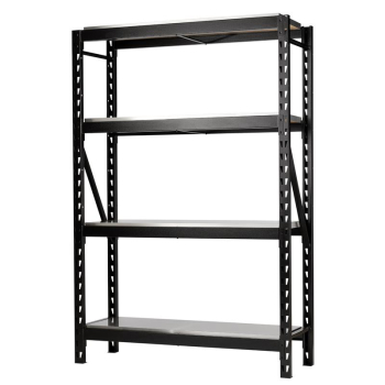 BUNKER 18 Piece Modular 4 Tier Racking with Stainless Steel Shelving, 1500mm - MS400-54-18PC S - Code: 32483 - Pack Qty 1