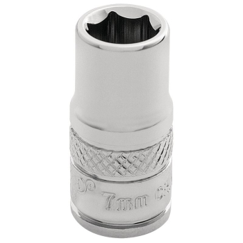 Draper B-MM/B Draper HI-TORQ® 6 Point Socket, 1/4 inch  Sq. Dr., 7mm - Code: 32487 - Pack Qty 1