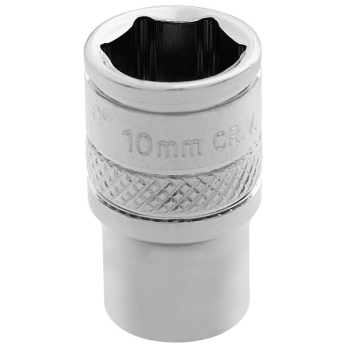 Draper B-MM/B Draper HI-TORQ® 6 Point Socket, 1/4 inch  Sq. Dr., 10mm - Code: 32562 - Pack Qty 1