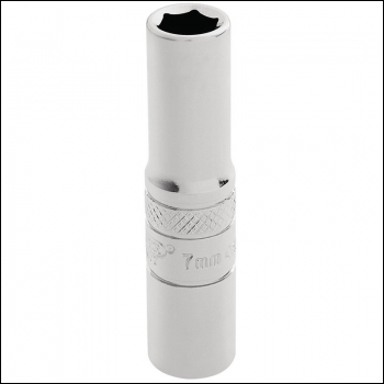 Draper BT-MM/B Draper HI-TORQ® 6 Point Deep Socket, 1/4 inch  Sq. Dr., 7mm - Code: 32661 - Pack Qty 1