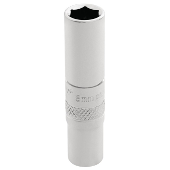 Draper BT-MM/B Draper HI-TORQ® 6 Point Deep Socket, 1/4 inch  Sq. Dr., 8mm - Code: 32675 - Pack Qty 1