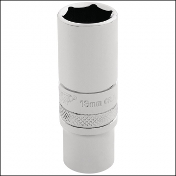 Draper BT-MM/B Draper HI-TORQ® 6 Point Deep Socket, 1/4 inch  Sq. Dr., 13mm - Code: 32762 - Pack Qty 1