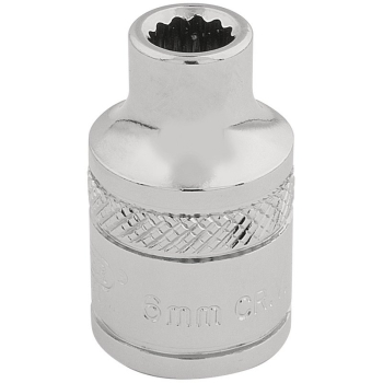 Draper D-MM/B Draper Expert HI-TORQ® 12 Point Socket, 3/8 inch  Sq. Dr., 6mm - Code: 32766 - Pack Qty 1