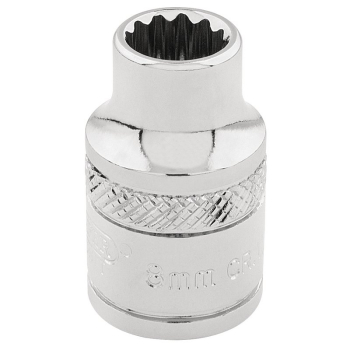 Draper D-MM/B Draper Expert HI-TORQ® 12 Point Socket, 3/8 inch  Sq. Dr., 8mm - Code: 32768 - Pack Qty 1