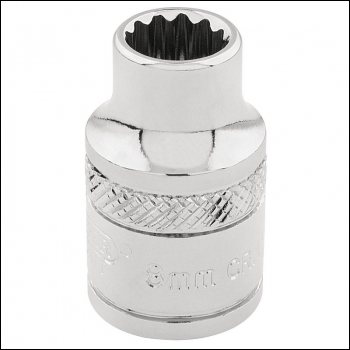 Draper D-MM/B Draper HI-TORQ® 12 Point Socket, 3/8 inch  Sq. Dr., 8mm - Code: 32768 - Pack Qty 1