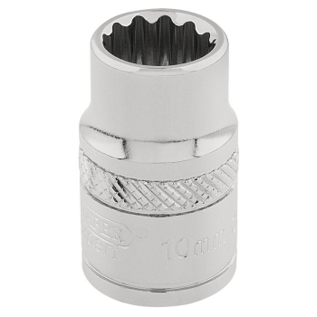 Draper D-MM/B Draper Expert HI-TORQ® 12 Point Socket, 3/8 inch  Sq. Dr., 10mm - Code: 32770 - Pack Qty 1