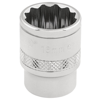 Draper D-MM/B Draper Expert HI-TORQ® 12 Point Socket, 3/8 inch  Sq. Dr., 16mm - Code: 32780 - Pack Qty 1
