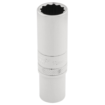 Draper DT-MM/B Draper Expert HI-TORQ® 12 Point Deep Socket, 3/8 inch  Sq. Dr., 12mm - Code: 32822 - Pack Qty 1