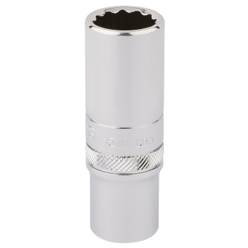 Draper DT-MM/B Draper Expert HI-TORQ® 12 Point Deep Socket, 3/8 inch  Sq. Dr., 15mm - Code: 32965 - Pack Qty 1