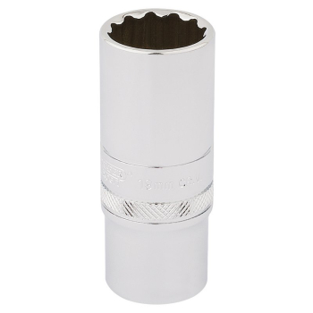 Draper DT-MM/B Draper Expert HI-TORQ® 12 Point Deep Socket, 3/8 inch  Sq. Dr., 19mm - Code: 33036 - Pack Qty 1