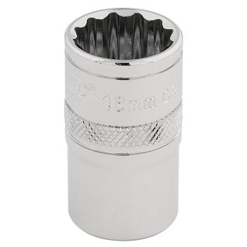 Draper H-MM/B Draper HI-TORQ® 12 Point Socket, 1/2 inch  Sq. Dr., 16mm - Code: 33160 - Pack Qty 1
