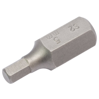 Draper YMH40/SC/B Draper Expert Hexagonal 10mm Insert Bit for Mechanics Bit Sets, 5mm x 30mm - Code: 33326 - Pack Qty 1