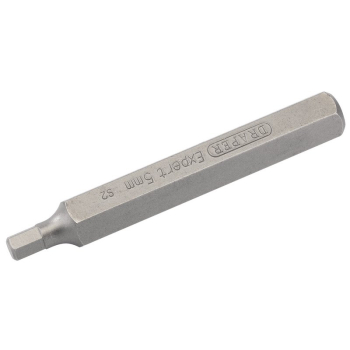 Draper YMH40/SC/B Draper Expert Hexagonal 10mm Insert Bit for Mechanics Bit Sets, 5mm x 75mm - Code: 33333 - Pack Qty 1