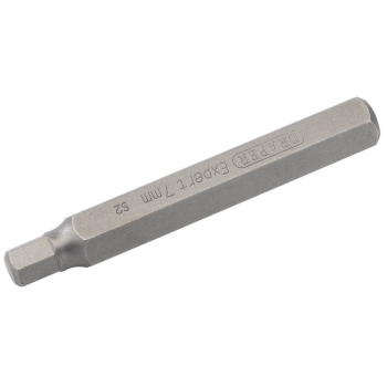 Draper YMH40/SC/B Draper Expert Hexagonal 10mm Insert Bit for Mechanics Bit Sets, 7mm x 75mm - Code: 33335 - Pack Qty 1