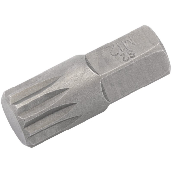 Draper YMH40/SC/B Draper Expert Spline 10mm Insert Bit for Mechanics Bit Sets, M12 x 30mm - Code: 33343 - Pack Qty 1