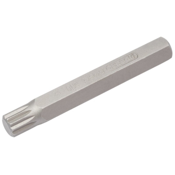 Draper YMH40/SC/B Draper Expert Spline 10mm Insert Bit for Mechanics Bit Sets, M10 x 75mm - Code: 33348 - Pack Qty 1