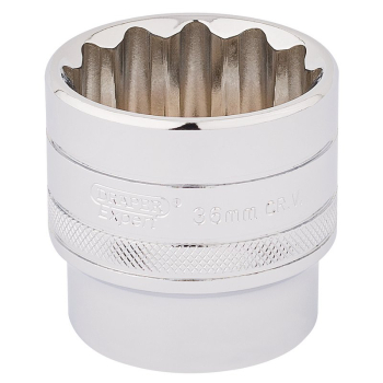 Draper H-MM/B Draper Expert HI-TORQ® 12 Point Socket, 1/2 inch  Sq. Dr., 36mm - Code: 33594 - Pack Qty 1