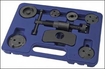 DRAPER Brake Piston Wind Back Tool Kit (8 Piece) - Pack Qty 1 - Code: 33606