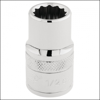 Draper H-AF/B Draper HI-TORQ® 12 Point Socket, 1/2 inch  Sq. Dr., 1/2 inch  - Code: 33608 - Pack Qty 1