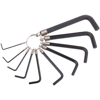 Draper TKR10A/B Imperial Hexagon Key Set (10 Piece) - Code: 33657 - Pack Qty 1