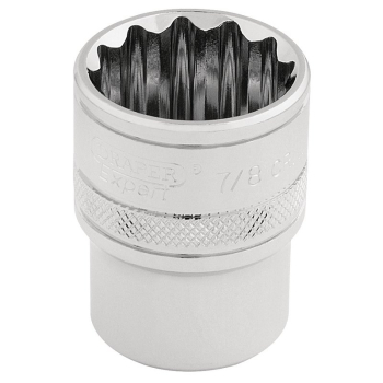 Draper H-AF/B Draper Expert HI-TORQ® 12 Point Socket, 1/2 inch  Sq. Dr., 7/8 inch  - Code: 33661 - Pack Qty 1