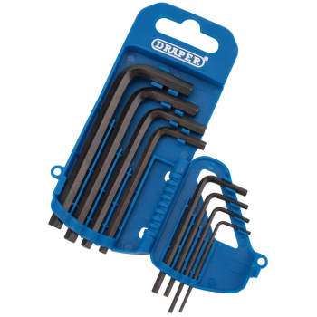 Draper TKW8A/B Imperial Hexagon Key Set with Storage Holder (8 Piece) - Code: 33685 - Pack Qty 1