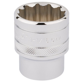 Draper H-AF/B Draper HI-TORQ® 12 Point Socket, 1/2 inch  Sq. Dr., 1.1/16 inch  - Code: 33726 - Pack Qty 1