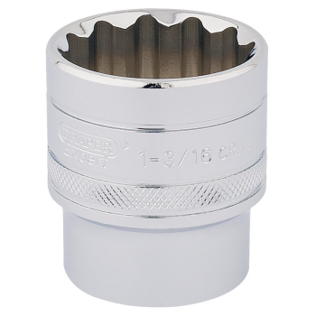 Draper H-AF/B Draper HI-TORQ® 12 Point Socket, 1/2 inch  Sq. Dr., 1.3/16 inch  - Code: 33728 - Pack Qty 1