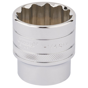 Draper H-AF/B Draper HI-TORQ® 12 Point Socket, 1/2 inch  Sq. Dr., 1.1/4 inch  - Code: 33729 - Pack Qty 1
