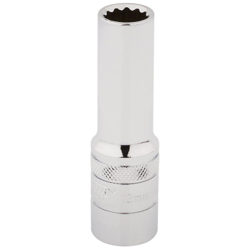 Draper HT-MM/B Draper HI-TORQ® 12 Point Deep Socket, 1/2 inch  Sq. Dr., 12mm - Code: 33731 - Pack Qty 1