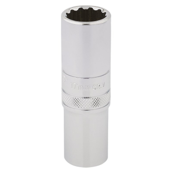 Draper HT-MM/B Draper HI-TORQ® 12 Point Deep Socket, 1/2 inch  Sq. Dr., 17mm - Code: 33735 - Pack Qty 1