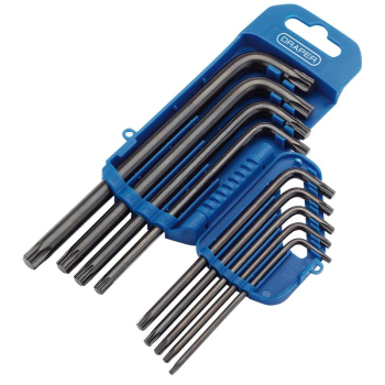 Draper TX-STAR® Key Set (9 Piece) - TX8/9/B - Code: 33743 - Pack Qty 1