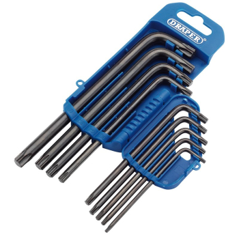Draper TX8/9/B Draper TX-STAR® Key Set (9 Piece) - Code: 33743 - Pack Qty 1