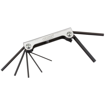 Draper TKW7M/B Metric Hex. Pocket Key Set (7 Piece) - Code: 33827 - Pack Qty 1