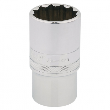 Draper HT-MM/B Draper HI-TORQ® 12 Point Deep Socket, 1/2 inch  Sq. Dr., 32mm - Code: 33865 - Pack Qty 1