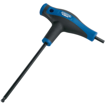 Draper THEX/SG/B Soft Grip 'T' Handle Hexagon and Ball End Key, 6.0mm - Code: 33911 - Pack Qty 1