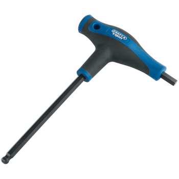 Draper THEX/SG/B Soft Grip 'T' Handle Hexagon and Ball End Key, 8.0mm - Code: 33912 - Pack Qty 1