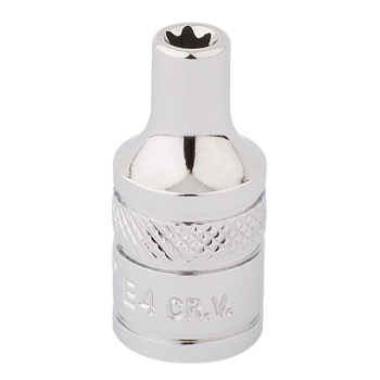 Draper TS14/B Draper Expert TX-STAR® Socket, 1/4 inch  Sq. Dr., E4 - Code: 34039 - Pack Qty 1