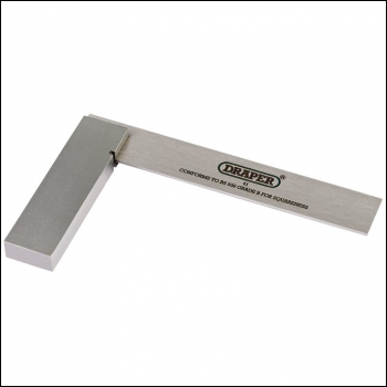Draper 41 Engineers Precision Squares, 100mm - Code: 34049 - Pack Qty 1